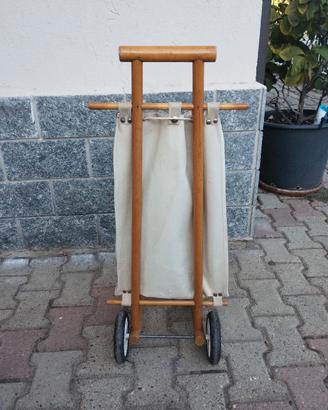 carrellino porta spesa vintage