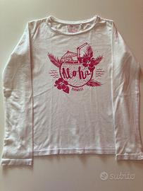 T-shirt maniche lunghe bambina