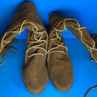 Stivale Mocassino Camoscio