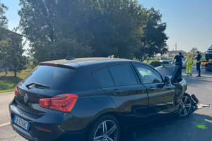 Bmw serie 1 2015 incidentata