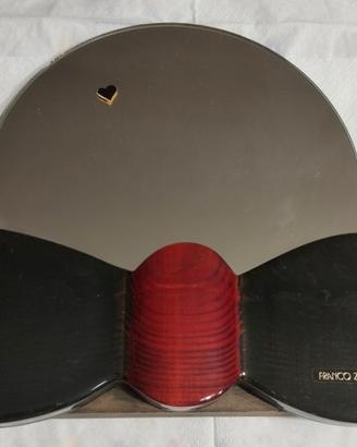 Specchio da tavolo vintage anni '80 Franco Zarri