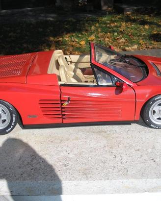 Testarossa cabrio elaborata 1/8 Rossa (1) Pocher