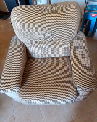 Coppia poltrone velluto