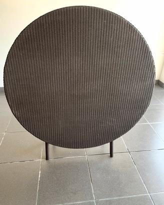 Tavolo Loyd Loom pieghevole tondo 130 cm.