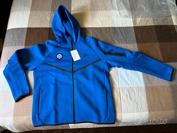 Giacca felpa zip nike tech fleece Inter NUOVA