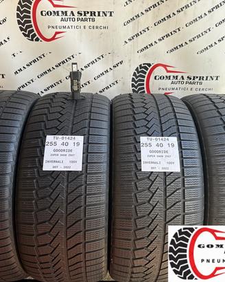 4 PNEUMATICI 255/40 R19 GOODRIDE INVERNALI