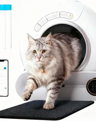 LETTIERA AUTOMATICA AUTOPULENTE PER GATTI NUOVA 