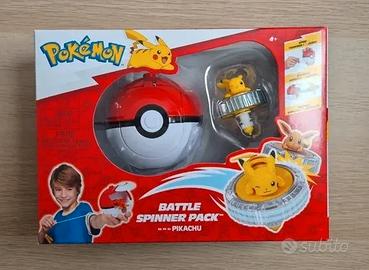 POKEMON SPINER NUOVO IN CONFEZIONE PIKACHU TROTTOL