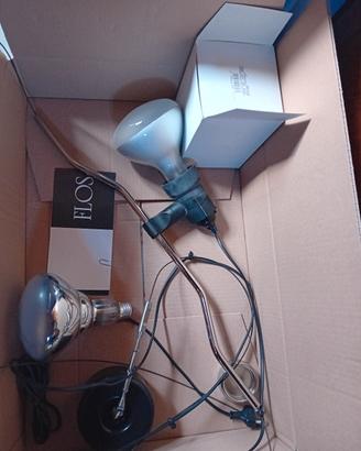 N° 2 lampade Flos parentesi+ 4 lampadine