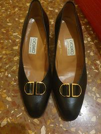 Scarpe Décolleté C. Volpato Donna n. 42 pelle nera