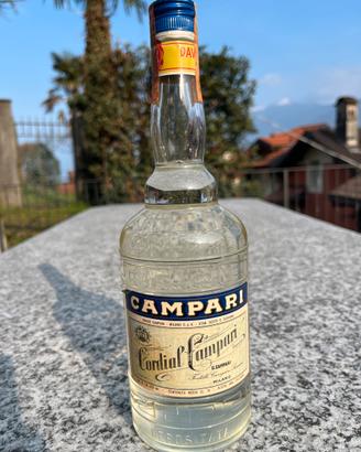 Liquore Campari Cordial bogtiglia anni 70