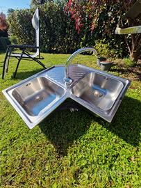 Lavello a incasso FRANKE con miscelatore