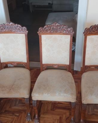 4 sedie vintage 