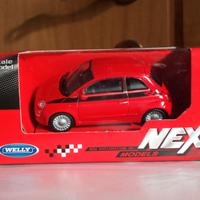 Nex-welly- Fiat 5=0=0 -colore rosso fascia Racing-