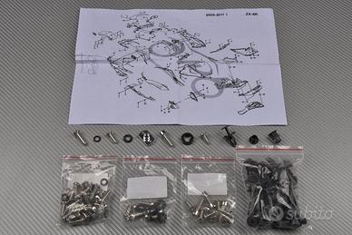 Kit viti carena KAWASAKI ZX6R 2009 - 2012