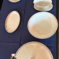 Servizio piatti vintage