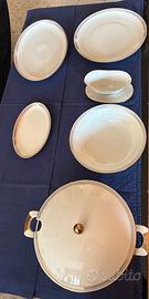 Servizio piatti vintage