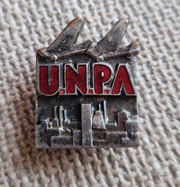 Spilla Distintivo Fascismo Fascista UNPA Mussolini