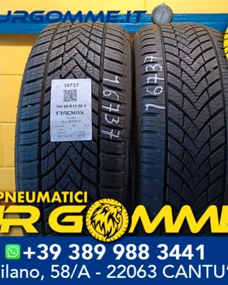 2 Gomme al 80% 195/60/15 TRACMAX 4 Stagioni - Cant