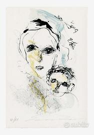 Ernesto Treccani, litografia firmata e numerata