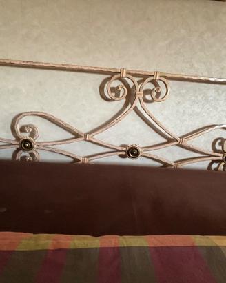 Letto matrimoniale in ferro battuto Cosatto