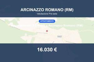 Immobile in asta di 38 m² a Arcinazzo Romano