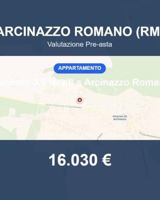 Immobile in asta di 38 m² a Arcinazzo Romano