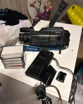 Video camera sony handycam HI8