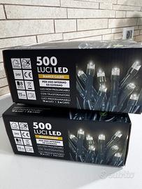 Luci led 500, bianco caldo