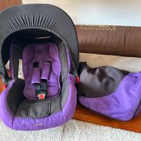 Ovetto piu impermeabile e borsa mamma