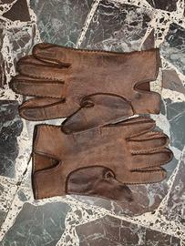 Gucci guanti in pelle. 