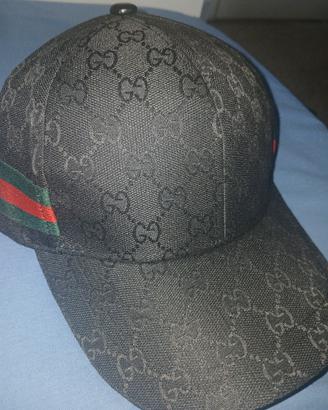 cappellino gucci nero- RITIRO A MANO A TORINO