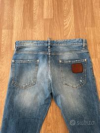 Dsquared 2 jeans denim dsquared2 taglia 48