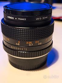 Obiettivo Nikon EF 50mm 1.7 UV 0-52mm Yashica len