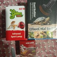 lampade uvb-uva per rettili