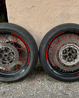 Cerchi excel pneumatici dischi e corona