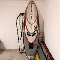 Windsurf tavola/vele/alberi/boma