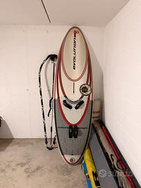 Windsurf tavola/vele/alberi/boma