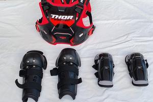 Protezioni minicross  bambino Thor 