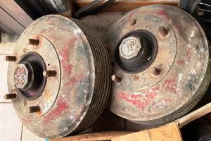 OM Leoncino Tigrotto TAMBURO FRENO CAMION ANNI 60