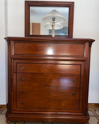 Set completo camera da letto in legno.