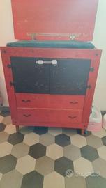 Cassettiera Ikea con fasciatoio