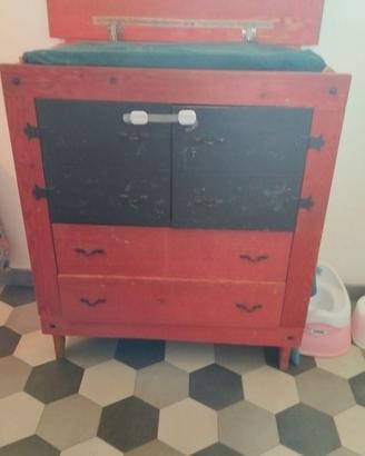 Cassettiera Ikea con fasciatoio