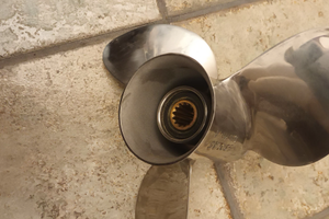 Elica inox per honda 40/60 BFE