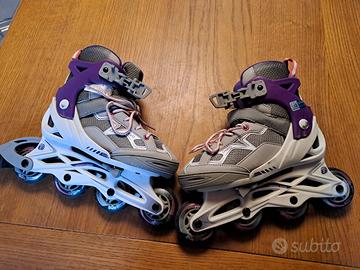 Pattini In Linea Oxelo 32/35 Bimba