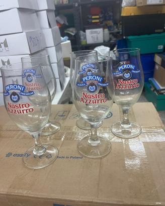 Set bicchieri Peroni Nastro Azzurro – originali