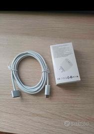 Cavo USB-C → MagSafe (compatibile MacBook) + Caric
