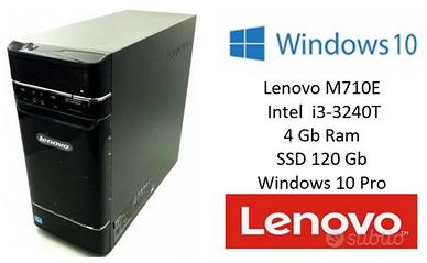 Lenovo H520e i3-3240T Ram 4Gb 120Gb H61 Windows 10