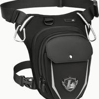 Leathario Marsupio da Gamba per Moto e Sport