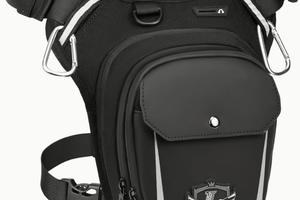 Leathario Marsupio da Gamba per Moto e Sport